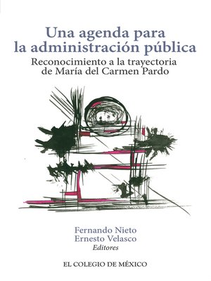 cover image of Una agenda para la administración pública